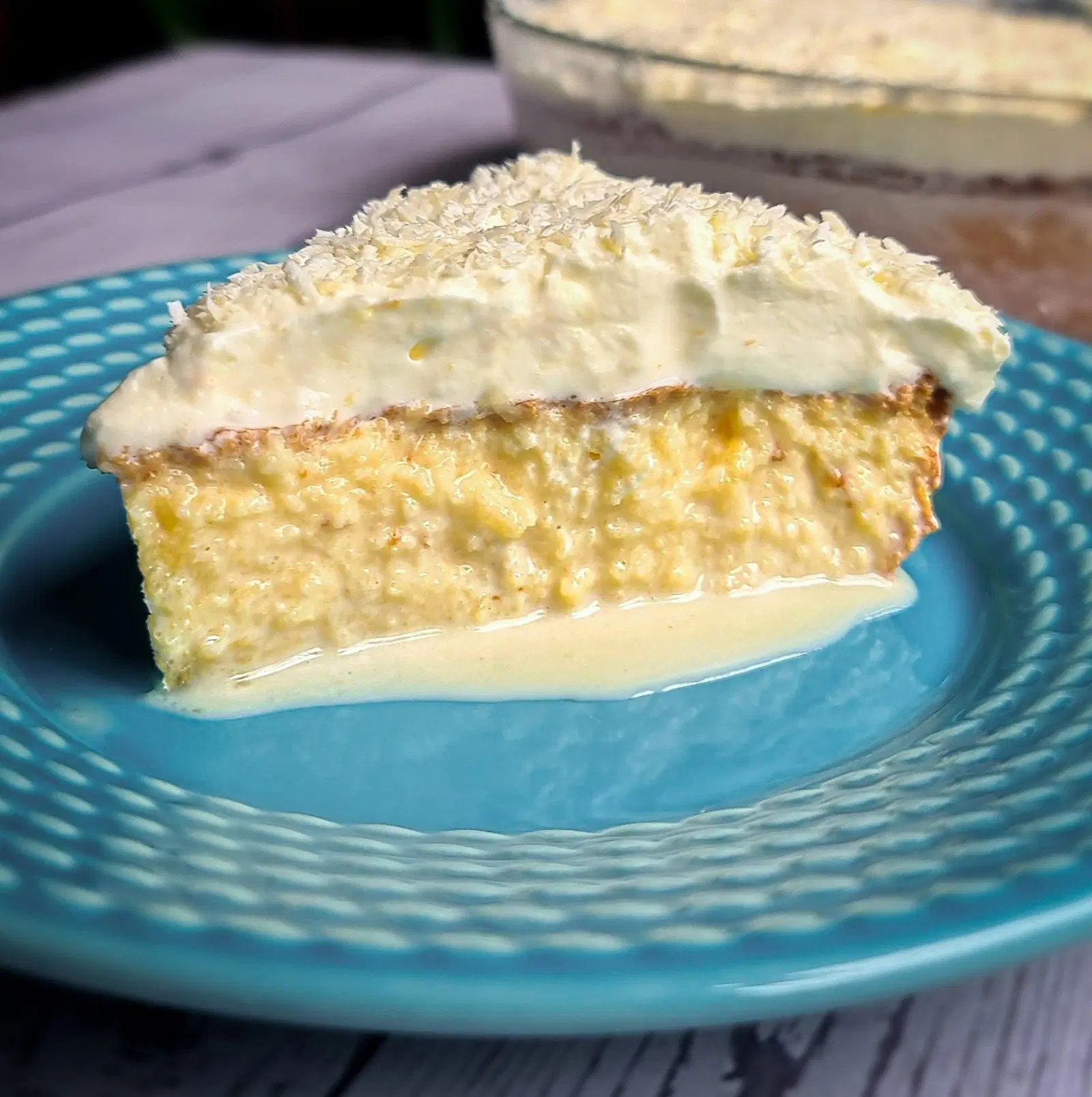 Torta quatro leites zero açúcar